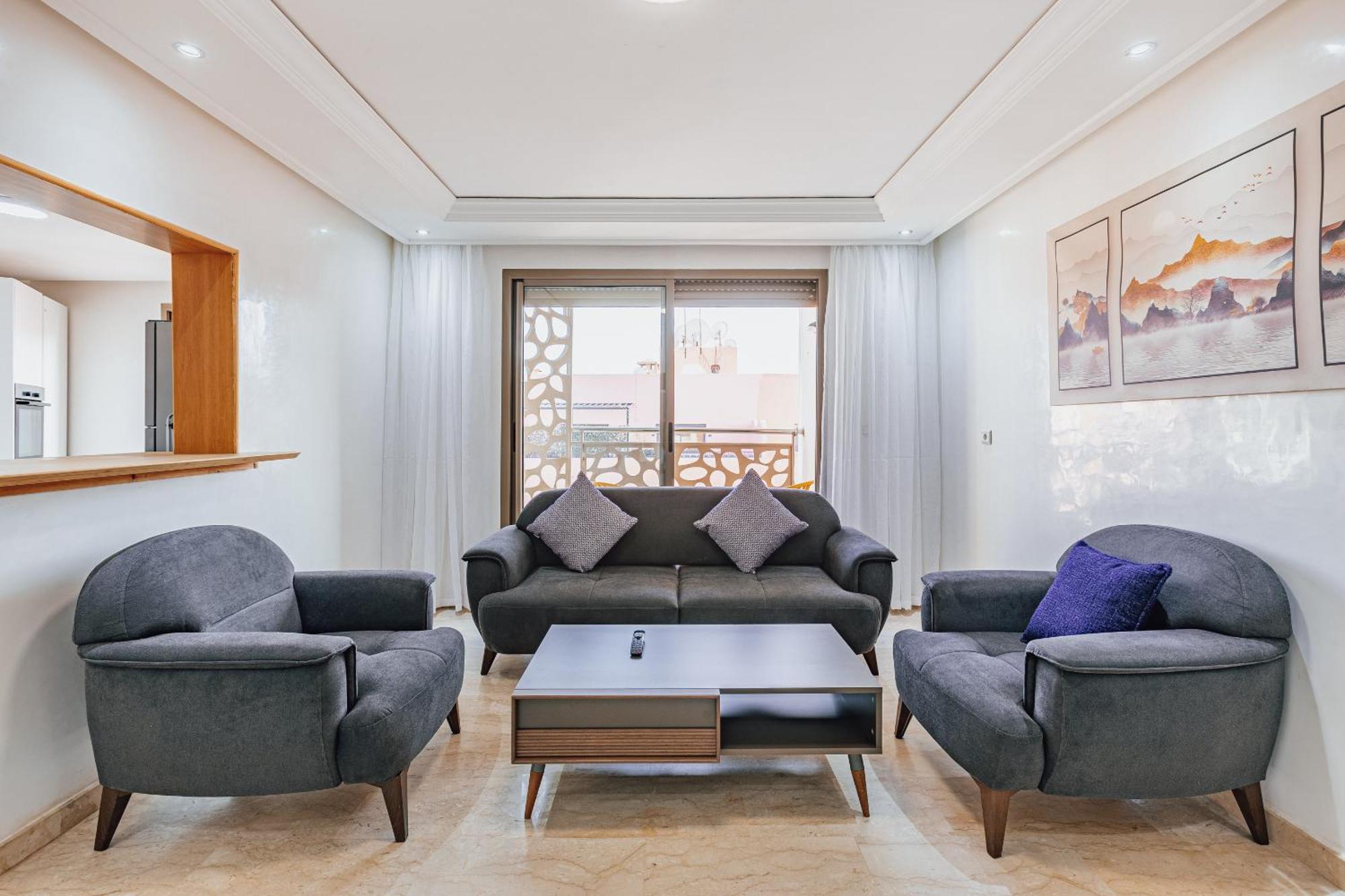 Migdal Gueliz Apart Hotel Marrakesh Exterior foto
